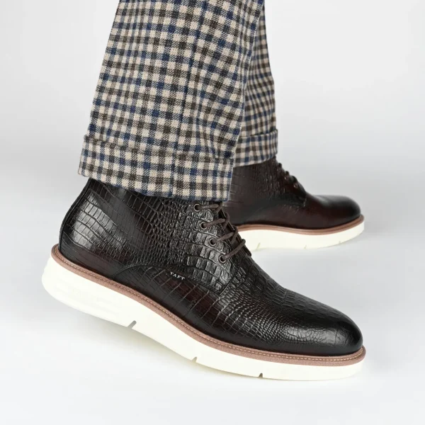 Model 009 Boot In Chocolate-TAFT Discount