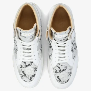 Rapido Mens White High Tops - Eden Blanc | -TAFT Hot