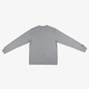 Take Care Long Sleeve Shirt In Grey-TAFT Clearance
