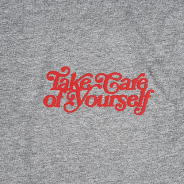 Take Care Long Sleeve Shirt In Grey-TAFT Clearance