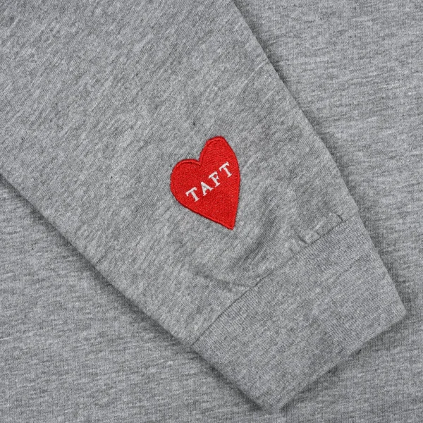 Take Care Long Sleeve Shirt In Grey-TAFT Clearance