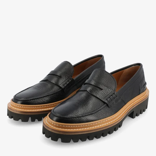 The Country Loafer - Black Designer Loafer | -TAFT Outlet