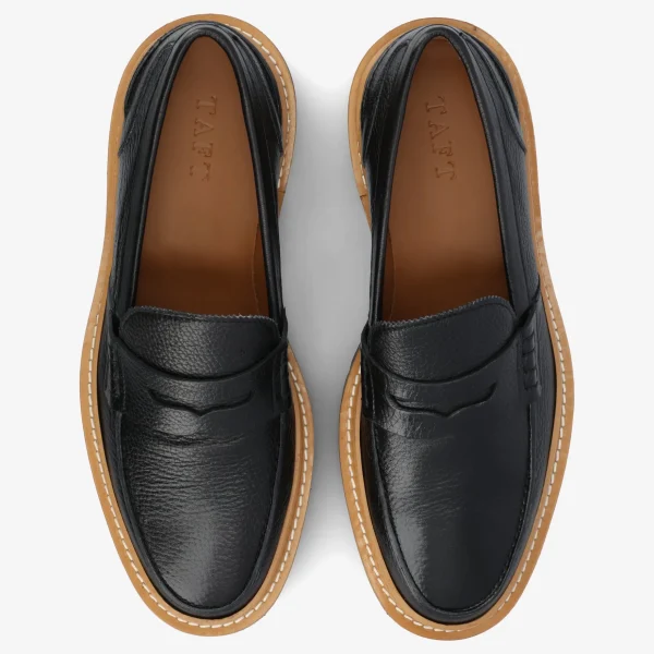 The Country Loafer - Black Designer Loafer | -TAFT Outlet