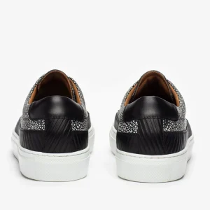 The Fifth Ave Sneaker In Stone Pebbled Leather | -TAFT Best Sale