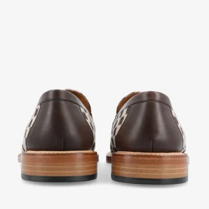 The Fitz Loafer In Brown Check | -TAFT Outlet