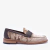 The Fitz Loafer In Champagne - Velvet Loafers | -TAFT New