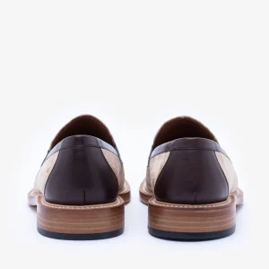 The Fitz Loafer In Champagne - Velvet Loafers | -TAFT New