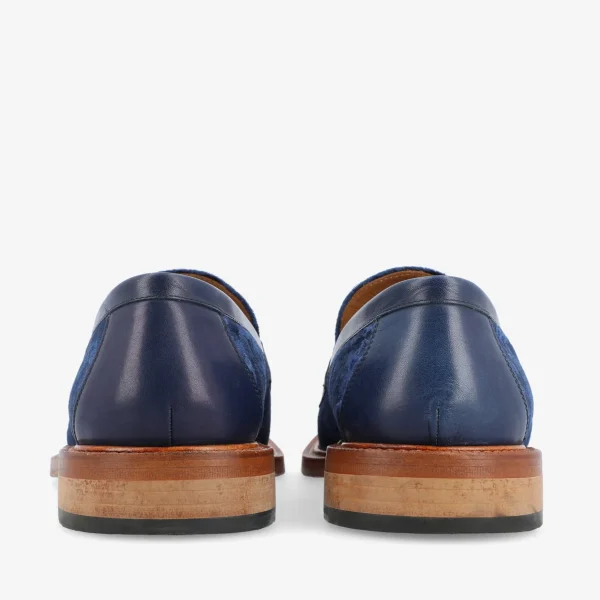 The Fitz Loafer In Deep Azure - Velvet Loafers | -TAFT Clearance