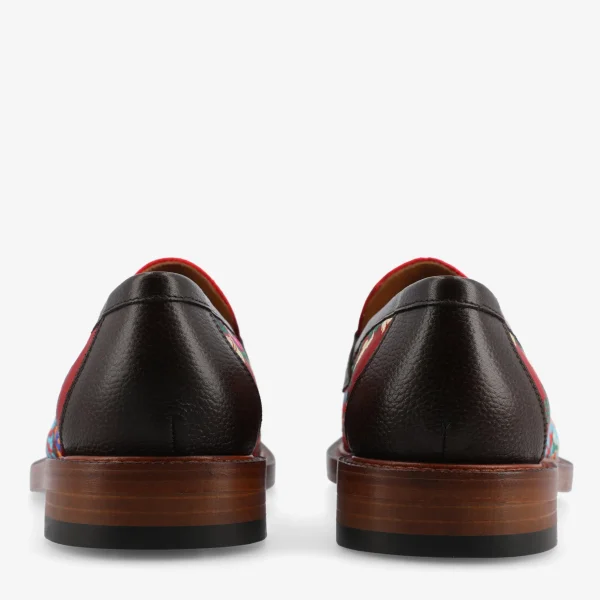 The Fitz Loafer In Fiore - Red Men'S Loafers | -TAFT Best Sale