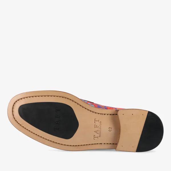 The Fitz Loafer In Fiore - Red Men'S Loafers | -TAFT Best Sale