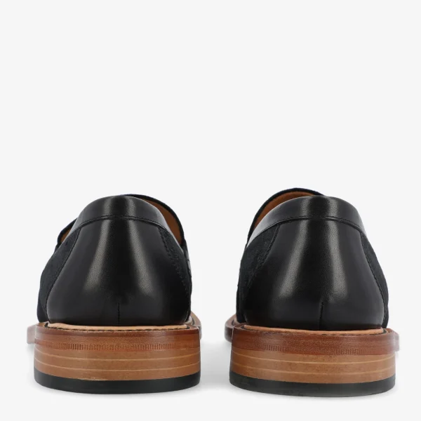 The Fitz Loafer In Midnight - Black Velvet Loafers | -TAFT Clearance