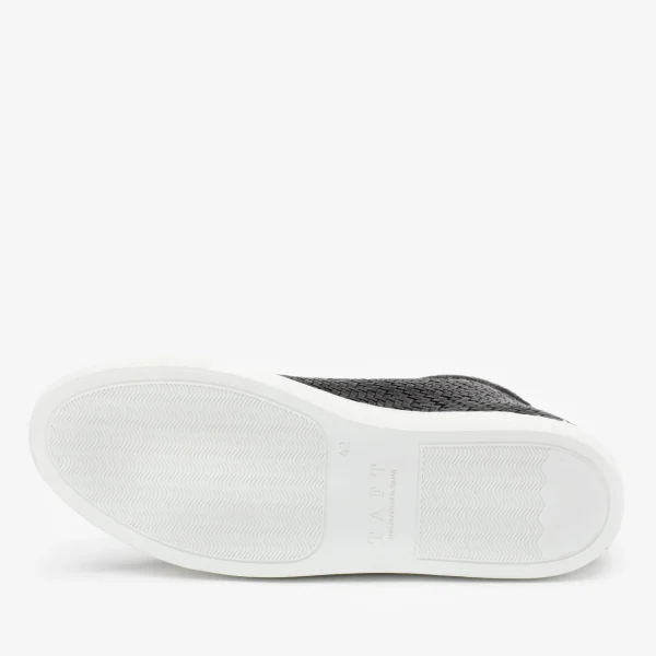 The Hightop Sneaker In Black Woven | -TAFT Hot