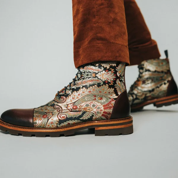 The Jack Boot - Kashmir Paisley | -TAFT Best