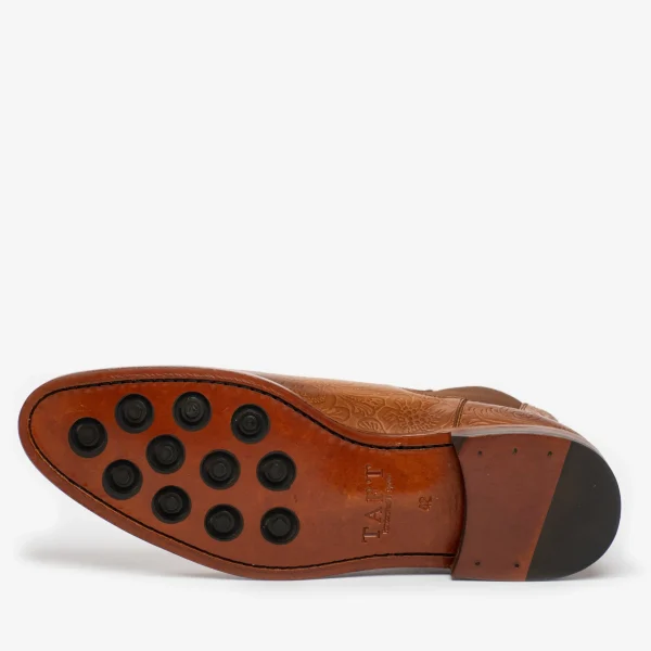 The Jude Boot In Honey Floral - Full Grain Leather | -TAFT Online