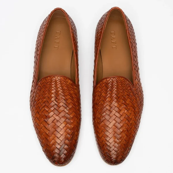 The Monaco Dress Loafer In Woven | -TAFT Fashion