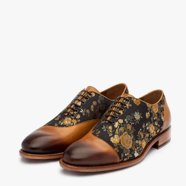 The Paris Shoe In Eden - Men'S Floral Dress Shoes | -TAFT Online
