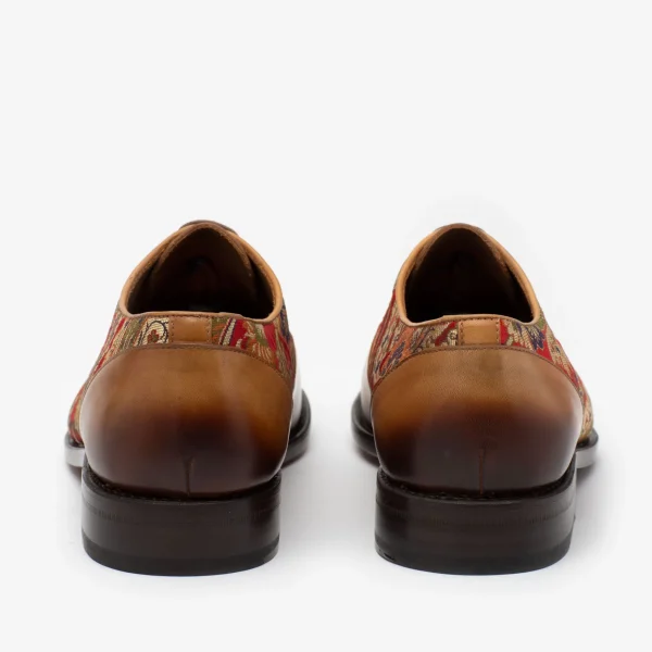 The Paris Shoe In Red Paisley | -TAFT New
