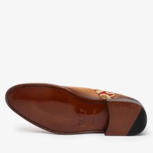The Paris Shoe In Red Paisley | -TAFT New