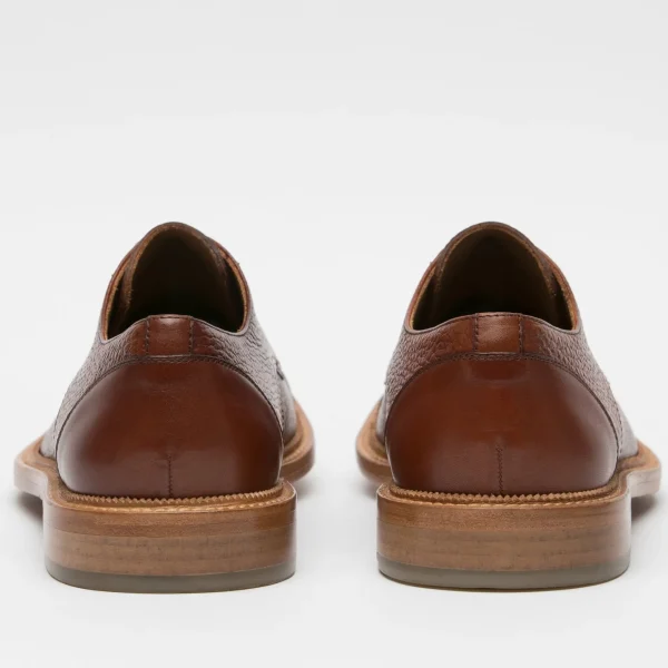 The Rome Shoe - Brown Leather Shoes | -TAFT Discount