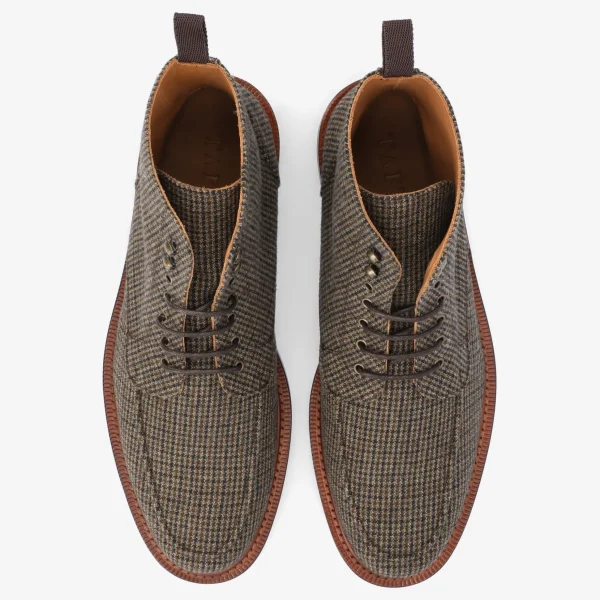 The Smith Boot In Espresso - Houndstooth Boot | -TAFT Online