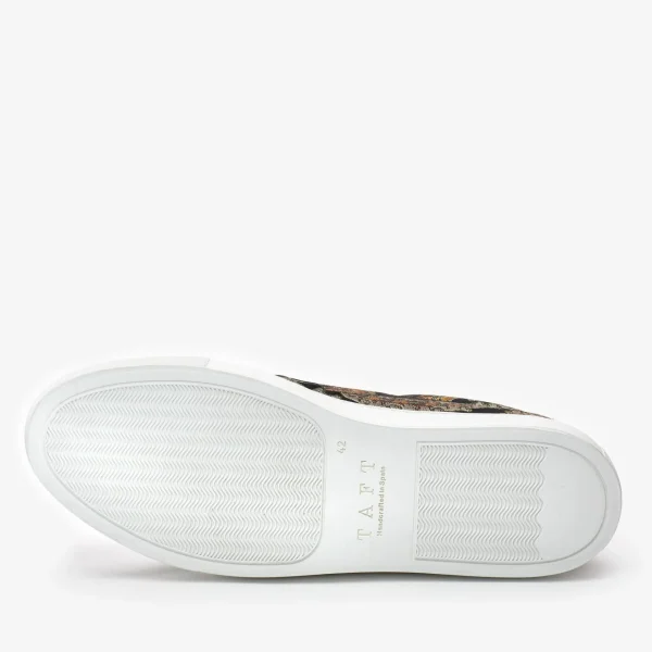 The Sneaker In Kashmir Multicolor Paisley Fabric | -TAFT Cheap
