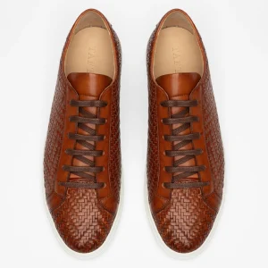 The Sneaker In Woven Brown Leather | -TAFT Best Sale