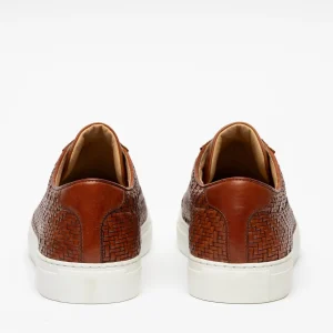 The Sneaker In Woven Brown Leather | -TAFT Best Sale