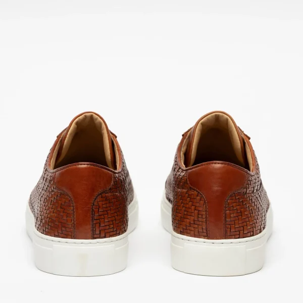 The Sneaker In Woven Brown Leather | -TAFT Best Sale