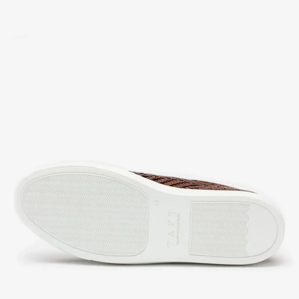 The Sneaker In Woven Brown Leather | -TAFT Best Sale