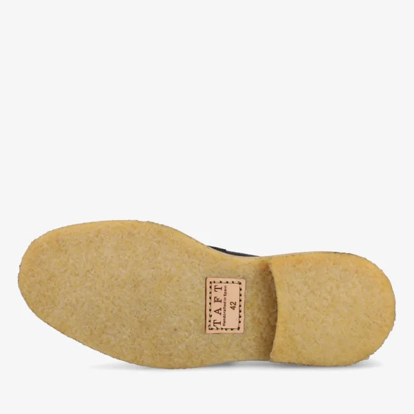 The Verona Loafer In Black - Black Suede Loafer | -TAFT Clearance